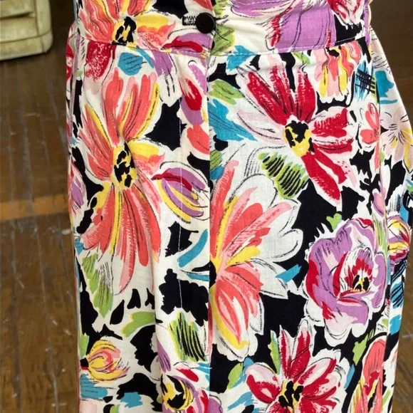 Vintage floral, two piece skirt set - Picture 11 of 12